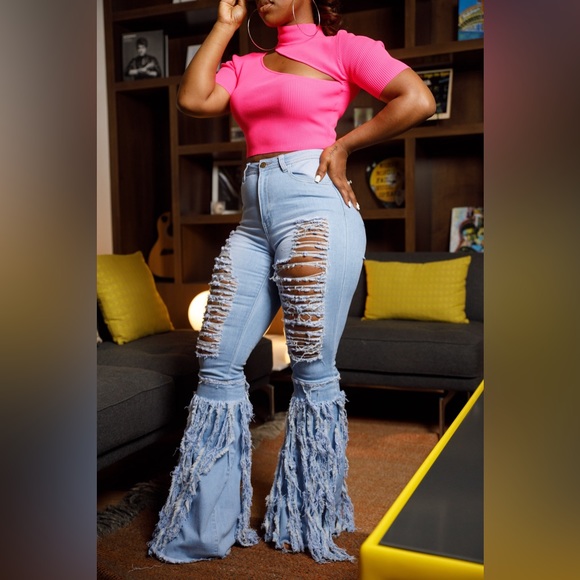 Fringe Jeans - Picture 3 of 3